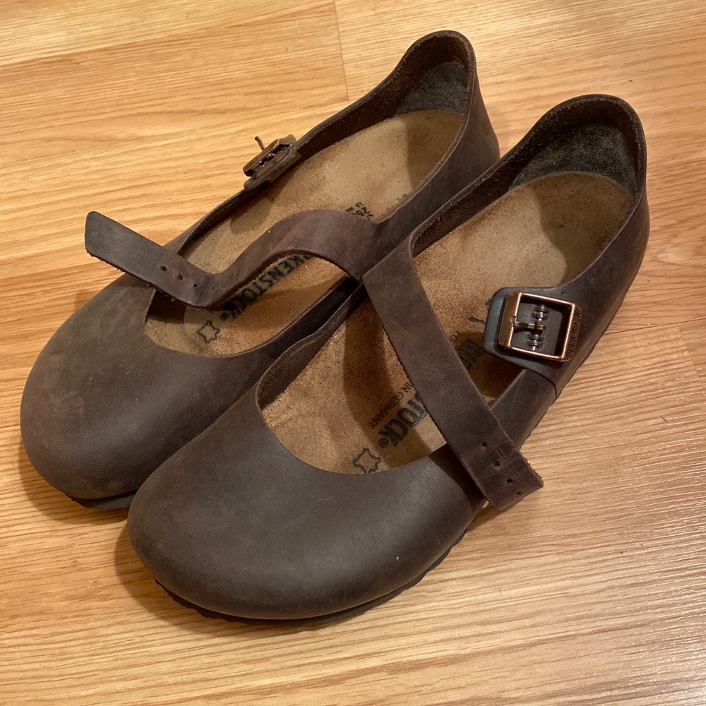 Birkenstock Mary Janes-Almost Brand New!